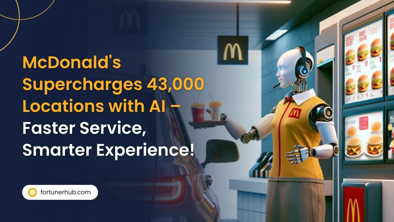 McDonald's Supercharges 43,000 Locations with AI – Faster Service ...